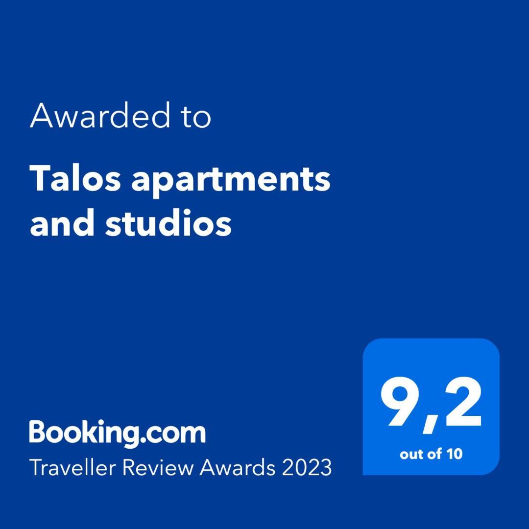 Talos Apartments And Studios イラクリオン エクステリア 写真